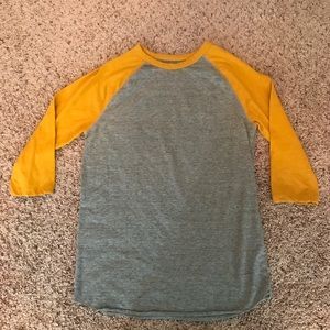 Forever 21 Mens 3/4 sleeve